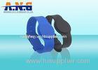 Watch Style Silicone Rfid Enabled Wristbands 125Khz For Swimming Pool