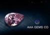 Pear Cut Pink Colored Moissanite Loose Stones Middle Size 5mm x 7mm