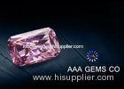 Jewelry / Necklace Radiant Cut Moissanite Pink High Hardness