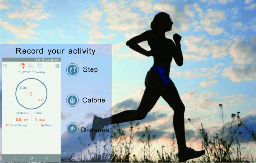 Sleep Monitoring health fitness tracker sport bracelet Bluetooth 4.0 smartband