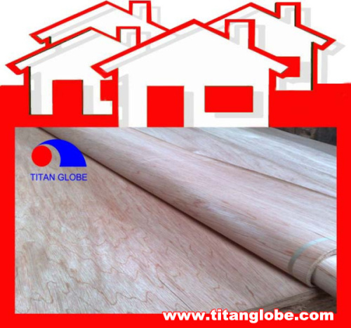 Rotary Natural Wood Veneer / MLH Veneer Supplier / Wood Veneer Face For Plywood - Titan Globe