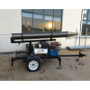 18m Mobile Pneumatic telescopic mast trailer system