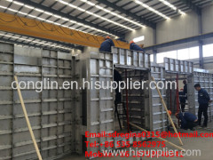 Construction aluminum formwork modular system for building