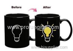 Promotional Customized Heat Sensitive Color Changing Mugs