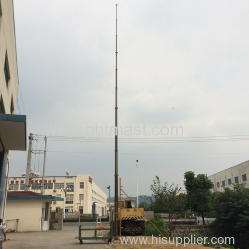 21m height 30kg payloads pneumatic telescopic mast 80111210