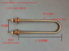 Electric industrial boiler heating element for water heater