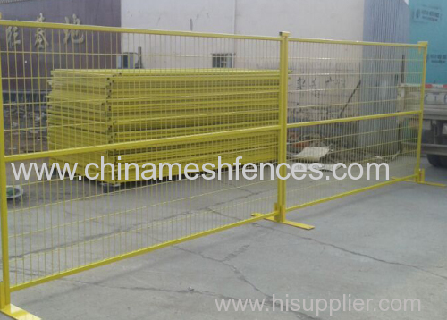 Colourful PVC or Powder-coating Portable Fence Panel