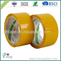 Yellow-Ish Adhesive BOPP Packing Tape (BOPP Film and Water-Based Acrylic)