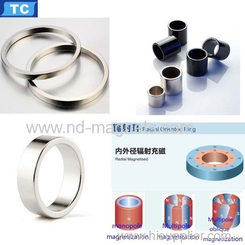 radial oriented ring magnet