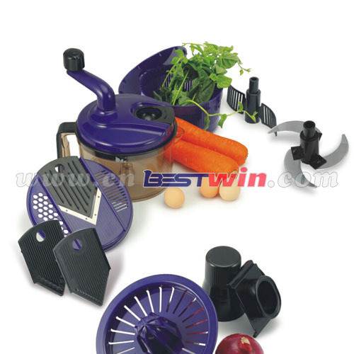 Kitchen Slicer Manual Spin Slicer With Handle Food Processor As Seen On TV