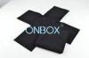 Folding Necklace Jewelry PVC Packaging Bags With Micro Suede