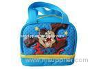 Polyester Cooler Bag / Childrens Lunch Bags Customized Top 2 Webbing Handles