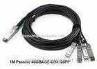 1M Communications QSFP + Copper Cable To Four 10GBASE-CU SFP+ Cable