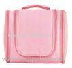 Waterproof Hanging Toiletry Travel Bag Pink Three Space 2410.520 cm