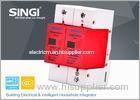 Solar / DC lightning protection Surge Protector Device with 2 pole red frame