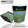 Flexible Packaging Bag / Seed Stand Up Zipper Bags Approved ISO Testing
