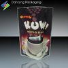 Resealable 500g Zippered Pouches Three Side Seal Bags For Coffee Packaging