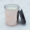 Factory sales gold color electroplating glass candle holders