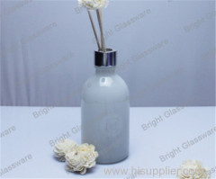 Wholesale empty aroma glass spray perfume bottle with knob lid