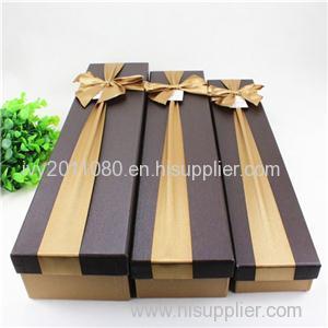 Ribbon Bowknot Paper Gift Box