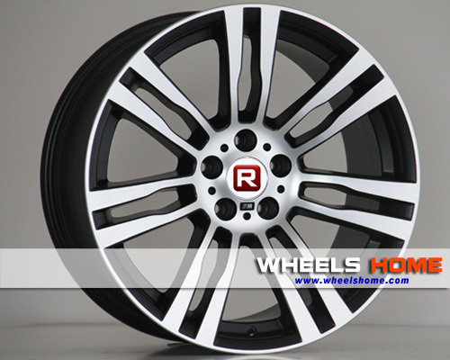 Staggered replica alloy wheels X5 for BMW, REP 705