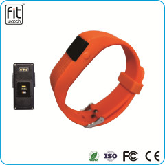 Heart Rate Bluetooth Sport Wearable Technology Smart Silicone Bracelets