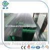 Decorative flat / bent tempered glass railing panels 8mm 10mm 12mm