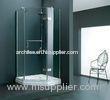 10mm Frameless tempered glass panel shower enclosure with cuts and hole