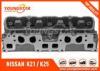 Engine Cylinder Head For NISSAN K21 / K25 ; NISSAN Forklift truck K21 K25 2.0 11040-FY501