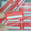 High Quality Destructible Vinyl Security Seal Label Anti-tamper Non Removable Warranty Seal Sticker