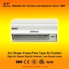 Arc shape cross-flow air door 1506B