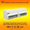 Arc shape cross-flow air curtains 1509B