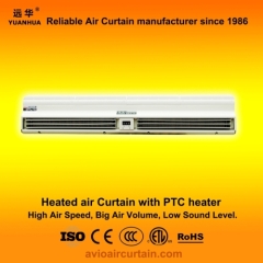 Heated air curtain 12509BD