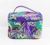 2016 New Design Ladies Cotton Fabric Cosmetic bag