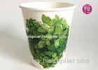 330gsm Top 115mm Flower Disposable Paper Containers For Flower