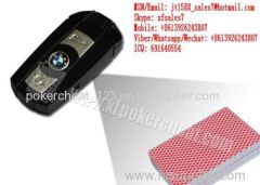 XF BMW Car-Key Camera For Poker Analyzers To Scan And Analyze The Bar-Codes Sides Marking Playing Paper Cards