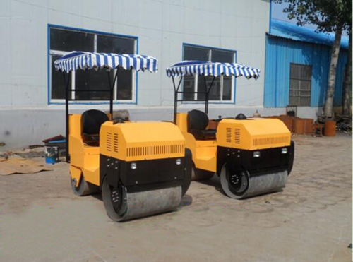 YL1000ZS Double Drum Walk Behind Vibratory Road Roller