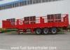 Two or three axles side wall semi trailer with JOST brand 2.0 or 3.5 inch (bolted or welded type) ki