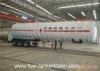 56m Three Axles LNG Semi Trailer Vacuum multi-layer adiabatic