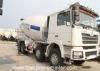 8 Cubic meters trailer mounted concrete mobile mixer with air pressure water supply