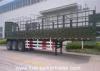 Side wall semi trailer to loading bulk cargo with 28T loading capacity landing gear