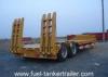 Low Bed Semi Trailer with FUWA AXLES to transport heavy duty equipment