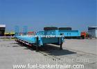 30 tons 2 axles low bed semi trailer for delivering big equipment