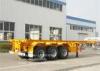40ft 3 axles trailer chassis 40tons capacity 40ft shipping container trailer