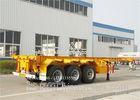 40ft 3 axles trailer chassis 40tons capacity 40ft shipping container trailer