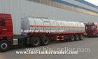 Tri - Axles 45000 liters fuel / crude oil tank trailer with 2