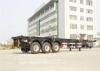 2 / 3 Axles 20ft / 40ft Skeleton Container Trailer Chassis / Frame Air suspension