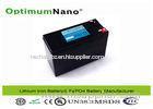 Rechargeable 12V 5Ah Lithium Motorcycle Battery High Discharge Rate CE / ROHS