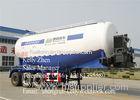 Customized Tri - axle V shaped cement dry bulk trucking transportation