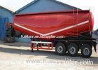 Mechanical Suspension 3 Axle 50T bulk cement semi trailer with 10T gross weight